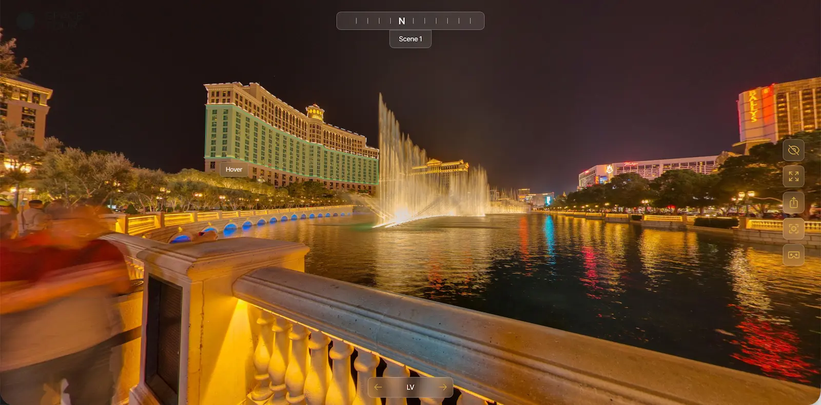 Space Tour - Web App for Creating 3D Virtual Tours